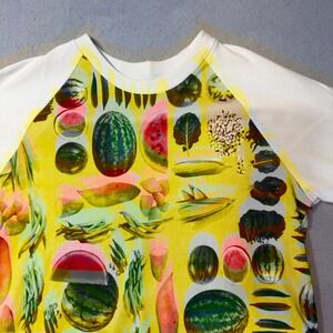 Denim Tears African Diaspora Goods Harvest Print Raglan T-Shirt Mens Medium